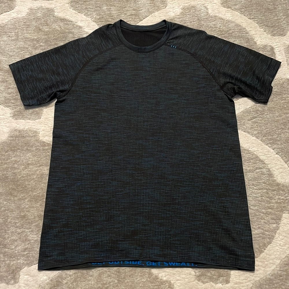 Men’s lululemon Metal Vent Tee | M | Black & Blue